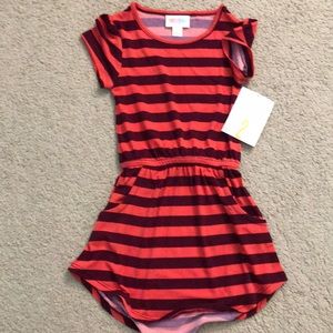 Lularoe Mae dress size 2 kids NWT